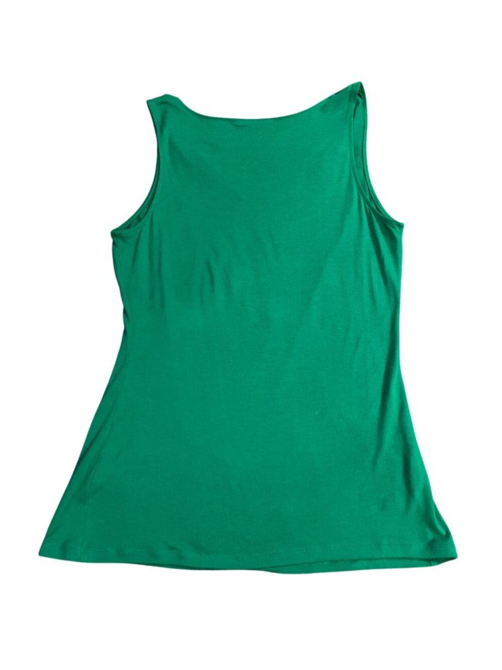 Banana Republic Green Drape Neck Sleeveless Top Women's L Used - Picture 4 of 12
